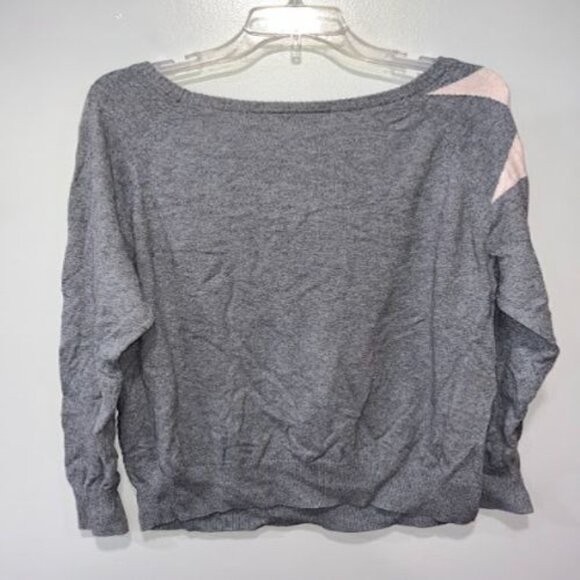 Torrid‎ Womens Plus Size Gray Sweater With Pink Stars - Picture 3 of 8